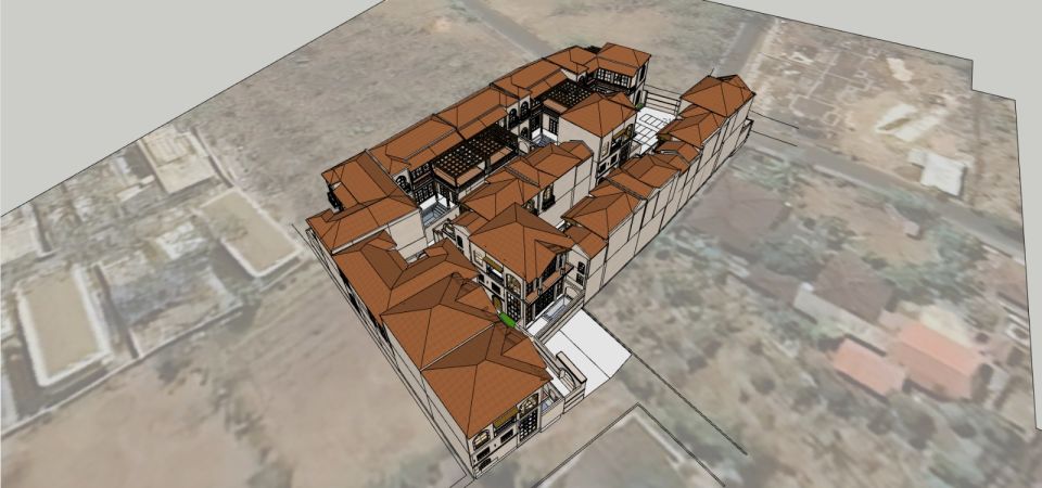 LA CASA ESPANOLA II — New General Plan Bird View 2