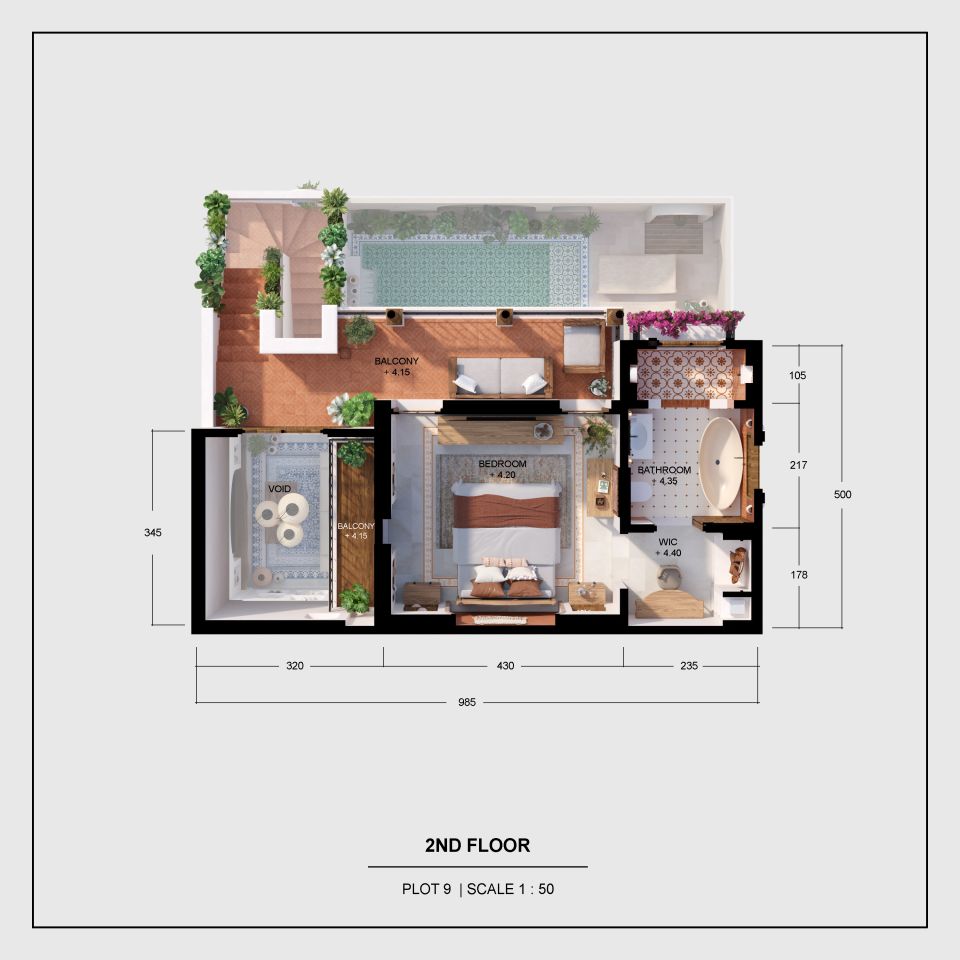 1BR 2ND FLOOR