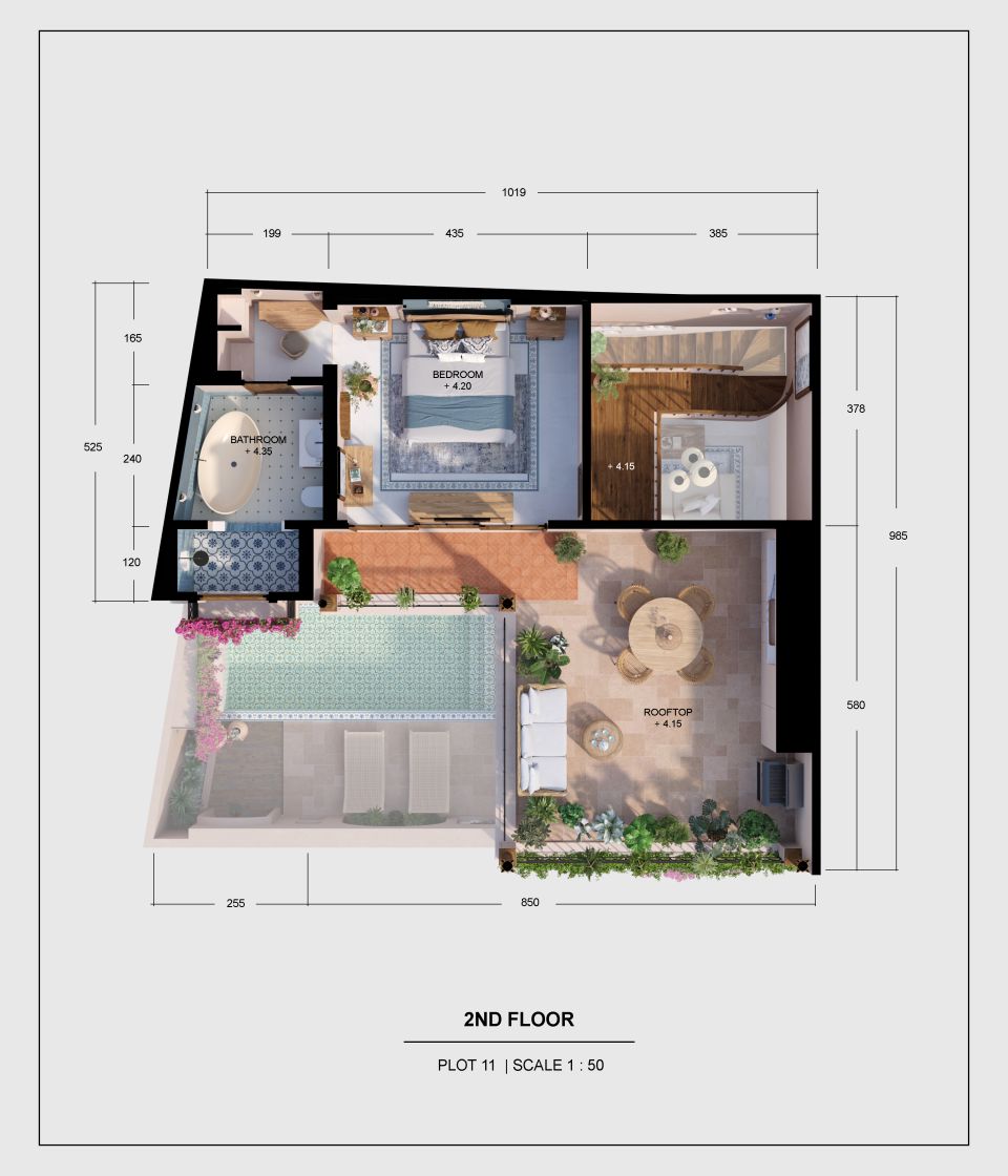 2BR 2nd Floor
