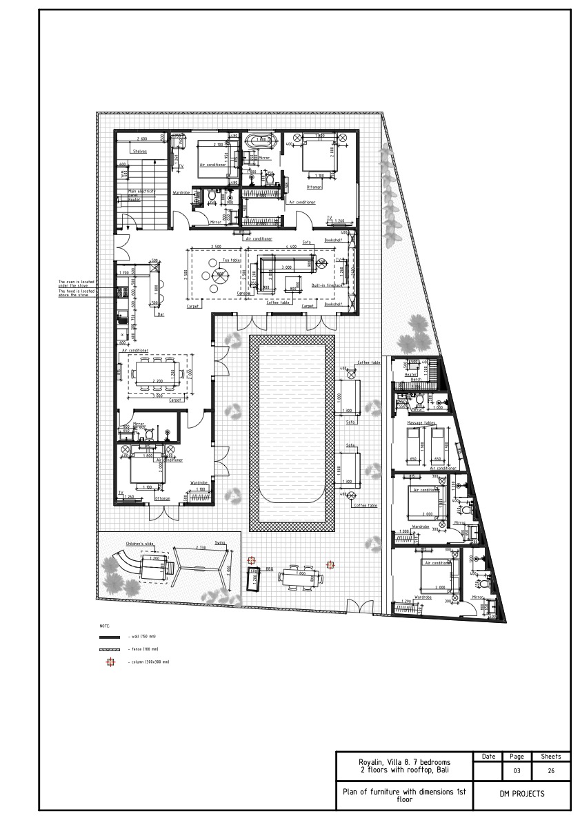 Royalin, Villa 8. 7 bedrooms, 2 floors with roof top 1