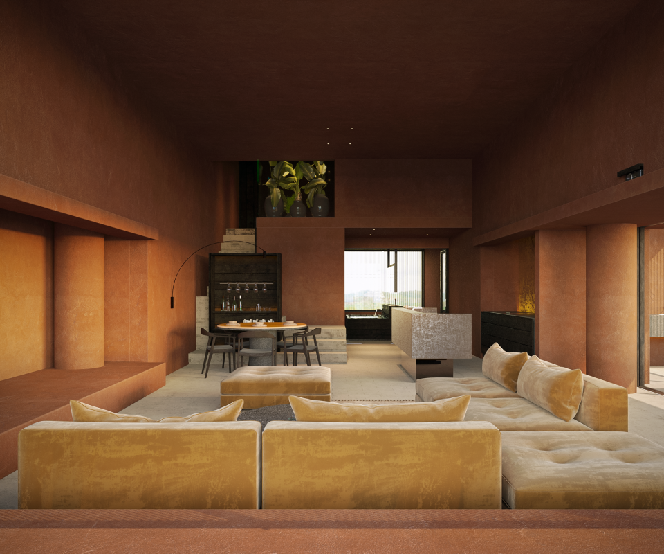 1 Bedroom Apartment in Lyvin | Uluwatu — ULU Tower B Lower Balcony Living Area 3 2K