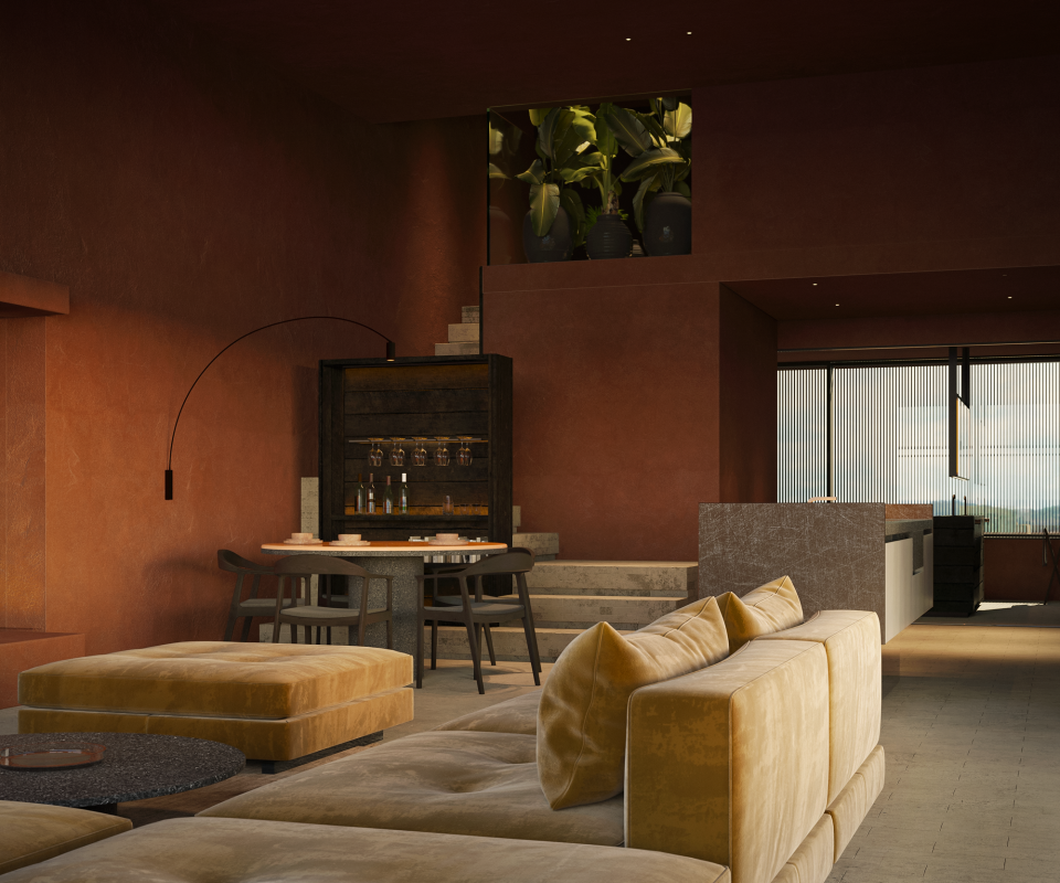 ULU Tower B Lower Balcony Living Area 2 2K
