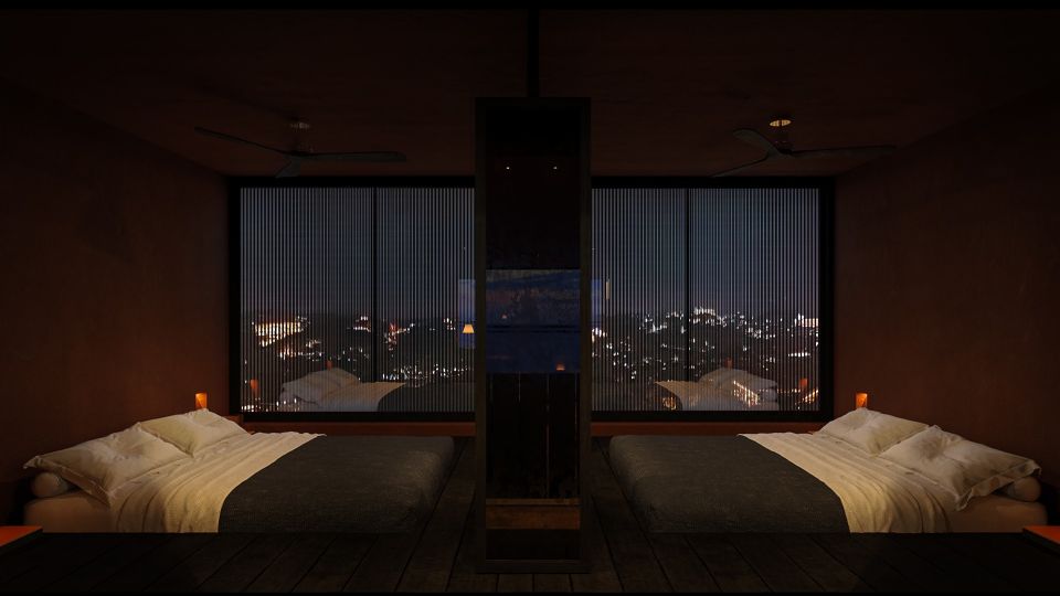ULU Tower B Upper – Bedroom 01 Night