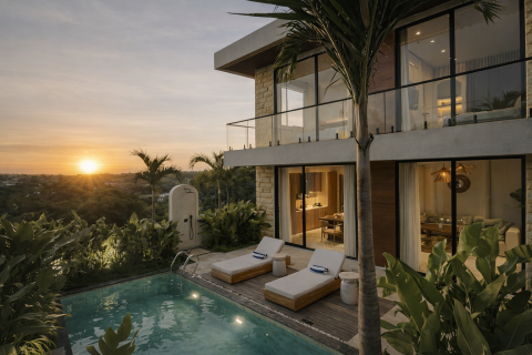 Panoramic ocean view villa