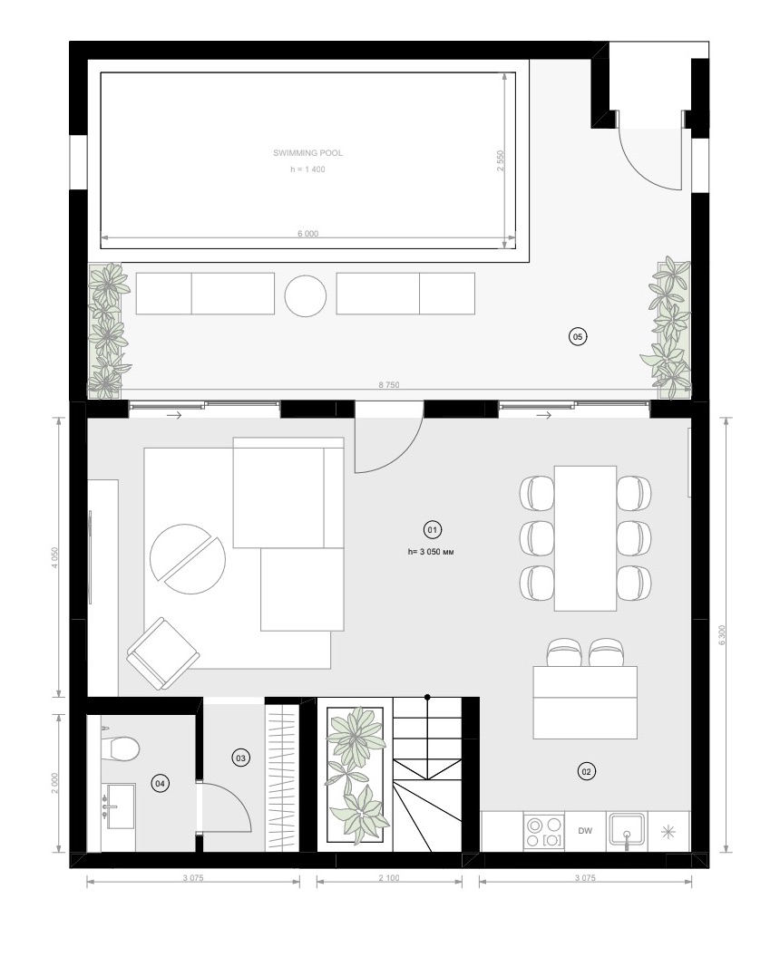2 bed