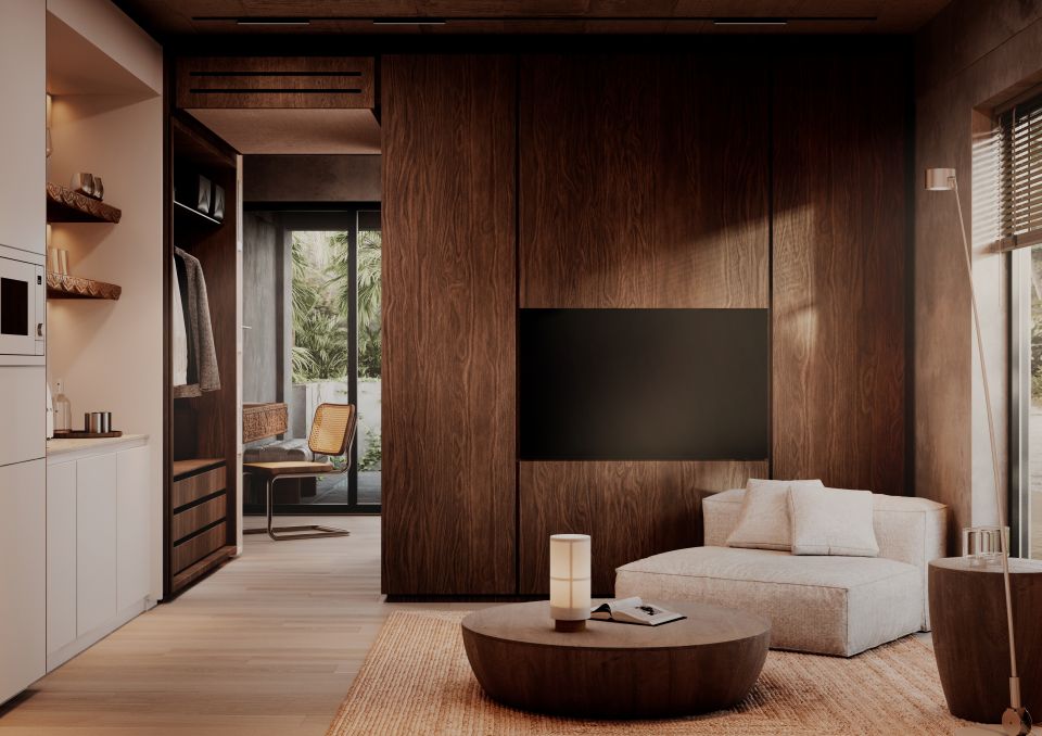 2 Bedroom Penthouse in The Sense — New Smart Livingroom 2