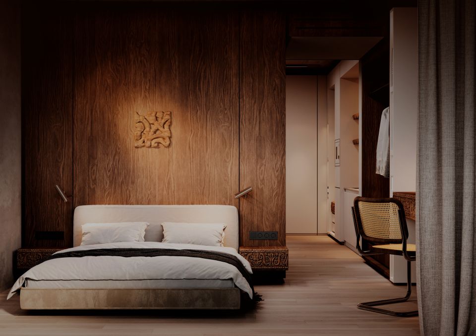 1 Bedroom Apartment in The Sense — New Smart Bedroom 1