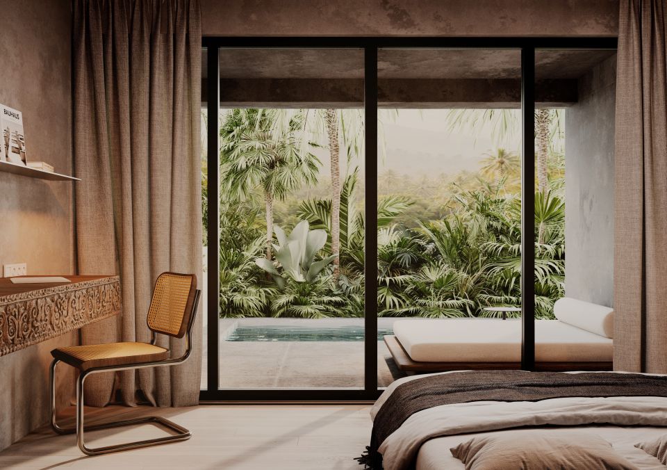 1 Bedroom Apartment in The Sense — Garden Bedroom 1