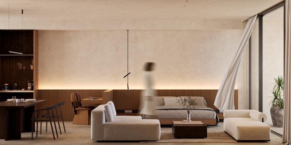 MEL Apartment A - Interior Area 3 2K