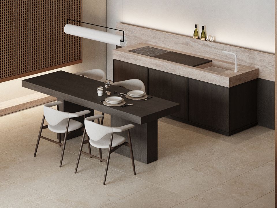MELA A Units 7, 8 – Living and Dining Area 07