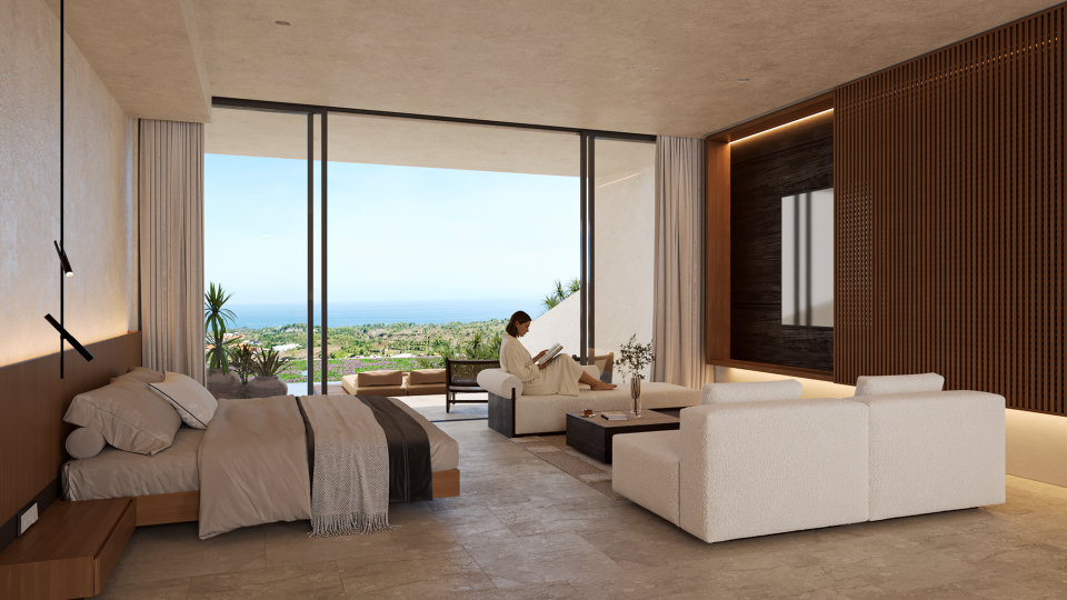 1 Bedroom Apartment in Lyvin | Melasti — MEL Apartment A - Interior Area 1 2K