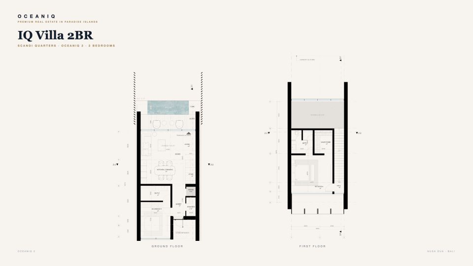 IQ2 Villa 2BR - floor plan