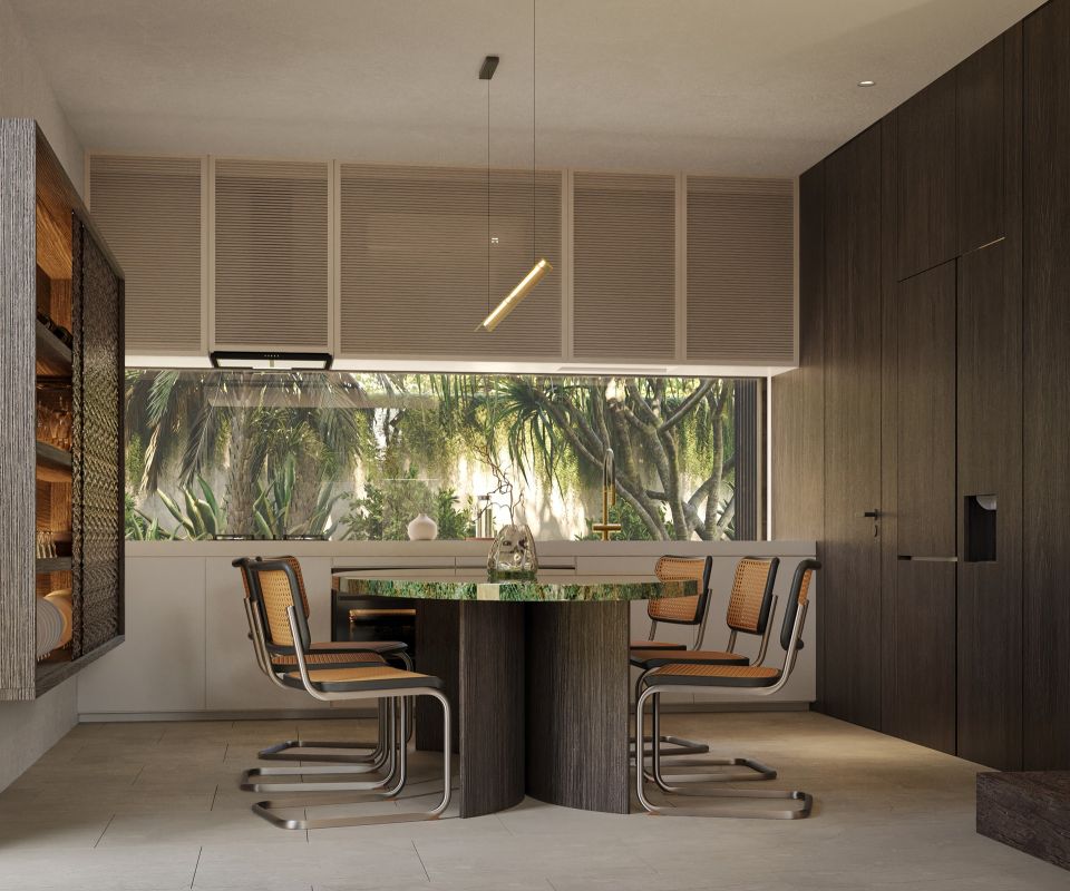Garden Unit D - Dining Area 1