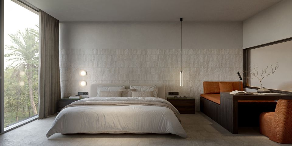 Garden Unit D - Master Bedroom 1