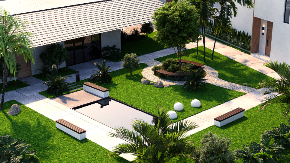 04 Serenity villas garden