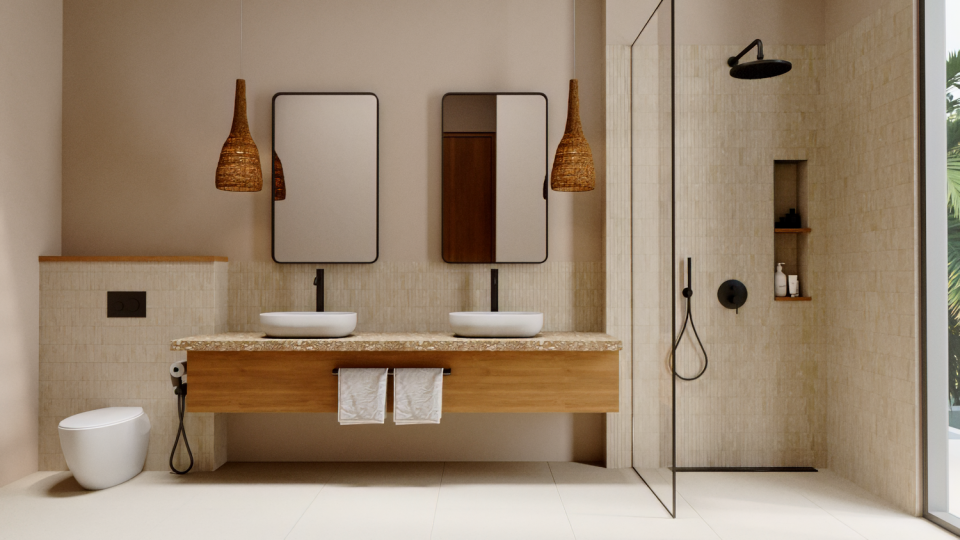 3BR Room WC 001