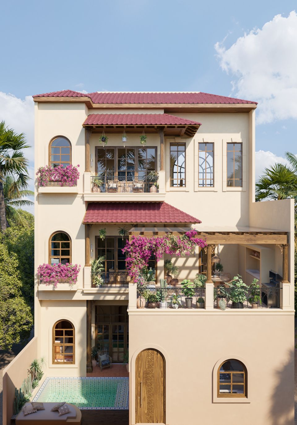 3 Bedroom Villa in LA CASA ESPAÑOLA — 3 Bedroom Exterior