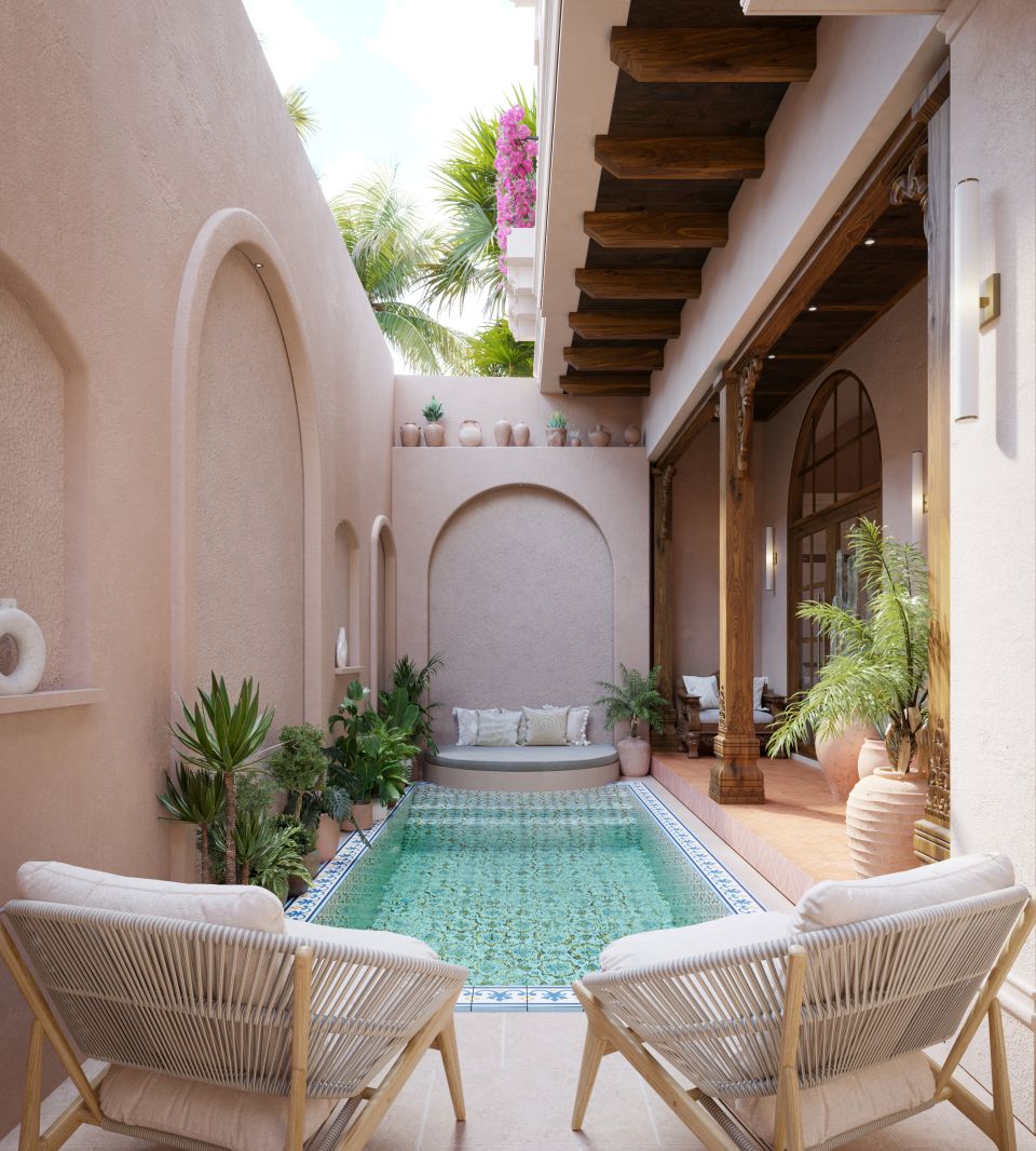 2 Bedroom Pool View