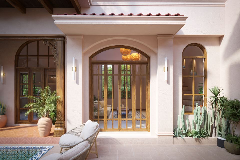 2 Bedroom Entrance