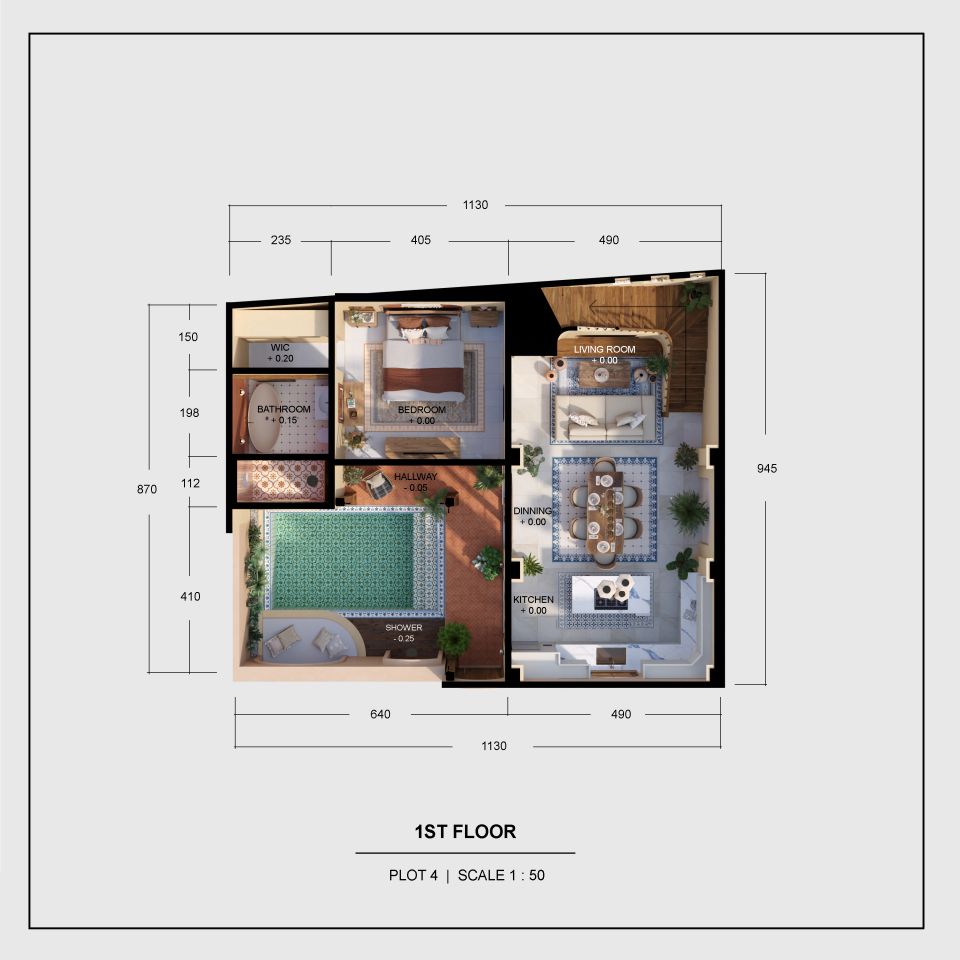 3 Bedroom 1st Floor
