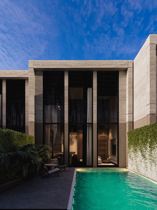 2606 Pererenan Prive Backyards 2BR T3