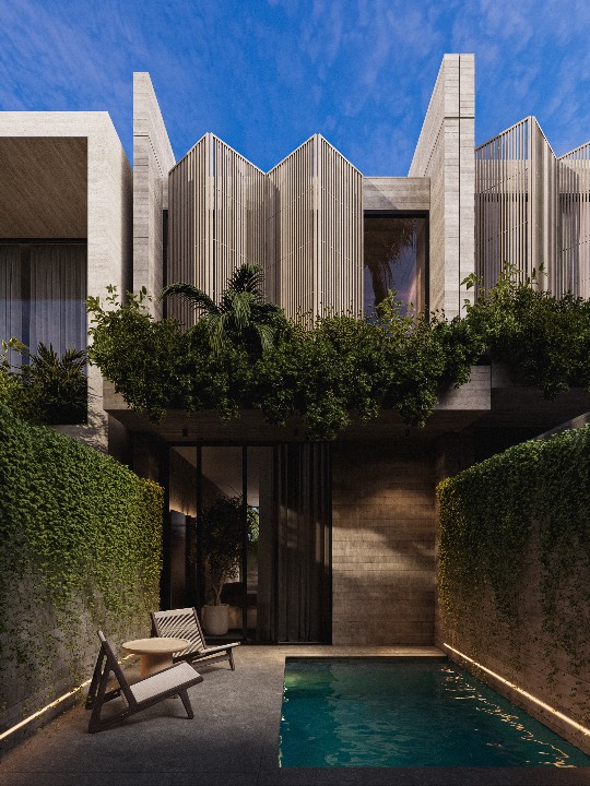 2606 Pererenan Prive Backyards 2BR T1