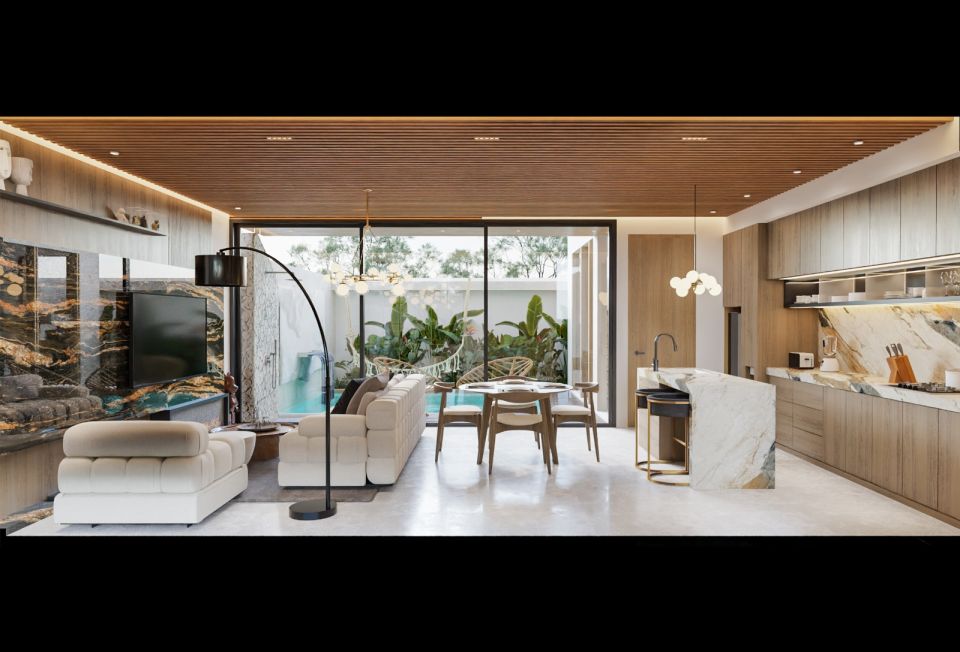 LIVING,DINING, KITCHEN